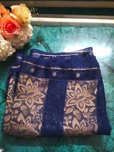 🎆Elegant Royal Blue Saree🎆