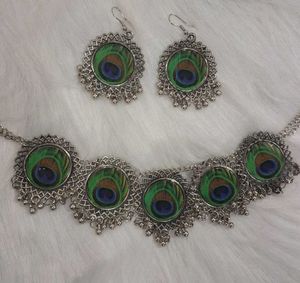Peacock Jewelry Set