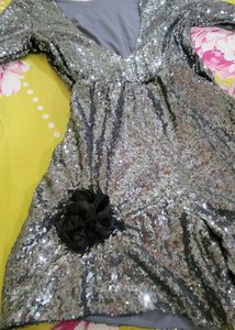 Its Short Sequined Jumpsuit /playsuit