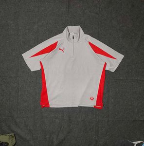 Vintage Puma Japan 🇯🇵 1/2 Zip Jersey | Rare 90s