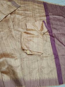 Beautiful Saree With Self Design