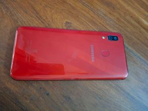 Red Samsung Galaxy A30 Phone (not working)