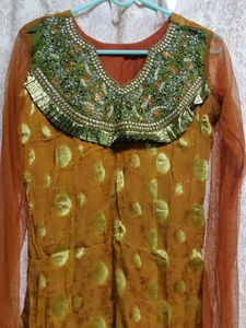 Trendy Hand Worked Kurta Set