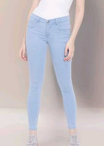 Light Wash Skinny Jeans
