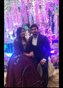 Maroon Heavy Gown...