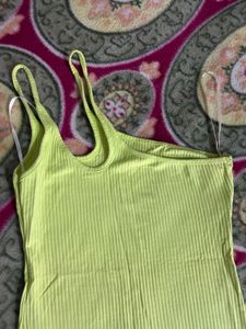 Neon One Shoulder Top