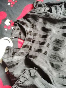 A Black Korean Dress