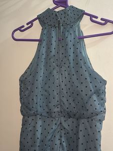Chic Polka Dot Mini Dress