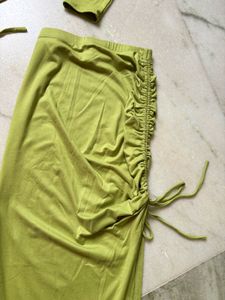 Green Two-Piece Set