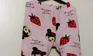 Pink cute night suit set