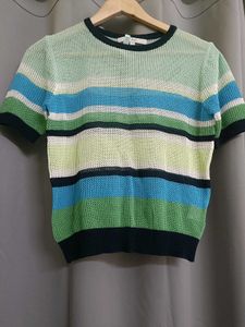 Multicoloured Knit Top 💚