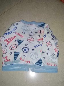 Cute Sports Print Baby Top