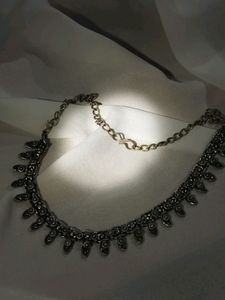 Silver Choker Necklace