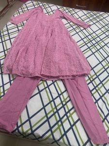 Elegant Pink Ethnic suit