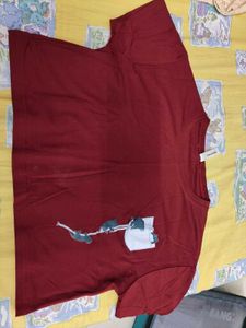 set of 2 crop boxy fit tee