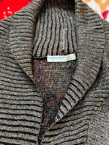 Short Sleeve Knit Cardigan