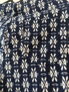 Patterned Capri Pants