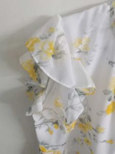 White - Yellow Sundress