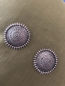Silver Antique Style Earrings