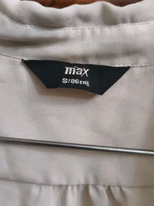 Max Formal Offwhite Chiffon Shirt