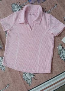 Pink Striped Top 🎀 ✨️