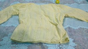 Eyelet Wrap Top