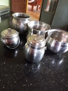 Steel Cooking Utensils Set