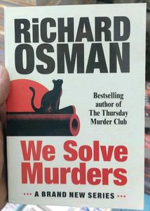 We Solve Murders Book (BRAND NEW)