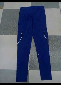 Blue Athletic Leggings
