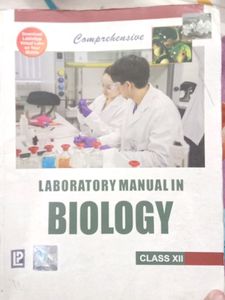 Biology Practical Book Class 12