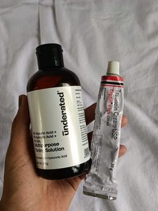 Glycolic Acid Toning Solution & Tret Cream