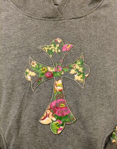 Imported Floral Print Hoodie