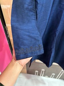 Stylish Navy Blue Kurta For Men’s