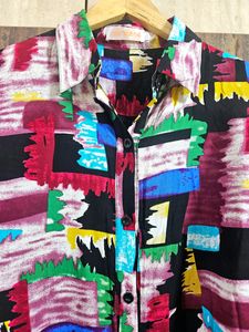 Womem Floral Printed Shirt
