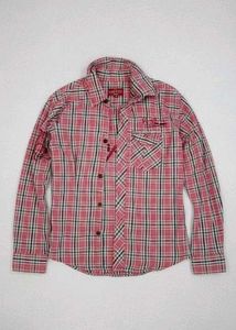 👚 Must-Have Western Chic: Red & Black Plaid Snap