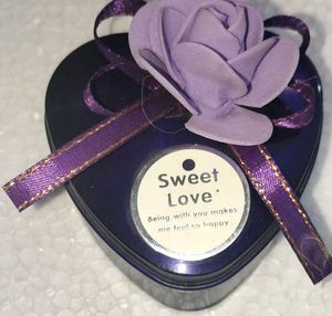 Show Piece Heart combo blue &amp; pink Metal Storage B
