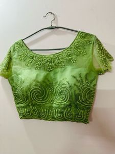 Crop Top With Skirt