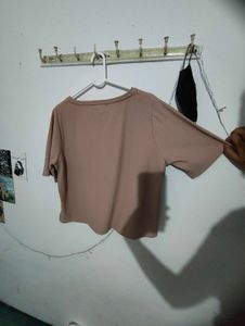 Ribbed Short Sleeve Top