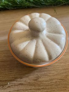 Pumpkin Spice Ceramic Jar