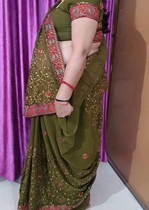 Jari Work Saree