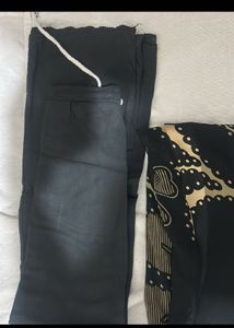 Black saree