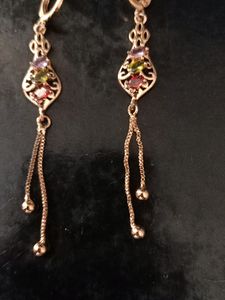 Rose Gold Plated Earrings