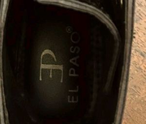 El Paso Black boots