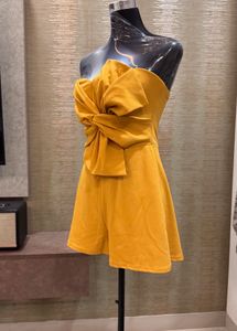 Bandeau Mustard Play suit