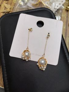 Pearl Dangling Earrings