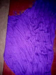 purple dupatta and hijab