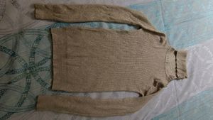Girls Golden High NeckTop