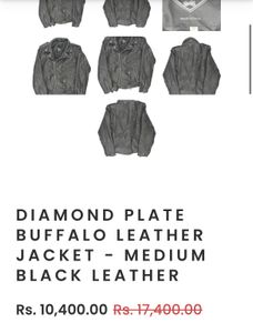 CANADASPORTSWEARVARSITY JACKET -SMALL BLACKLEATHER