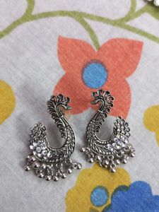 Peacock Earrings