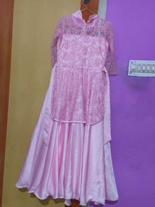 Pink Lace Dress